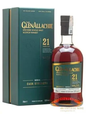 GlenAllachie 21 năm - Cask Strength Speyside Single Malt Scotch Whisky