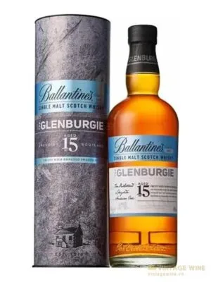 Ballantine’s Glenburgie 15 năm – single Malt Scotch, Speyside, Scotland, 700ml