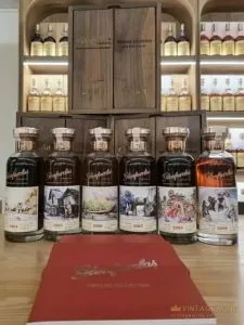 Glenfarclas Viet Life Collection Decanter Full Set