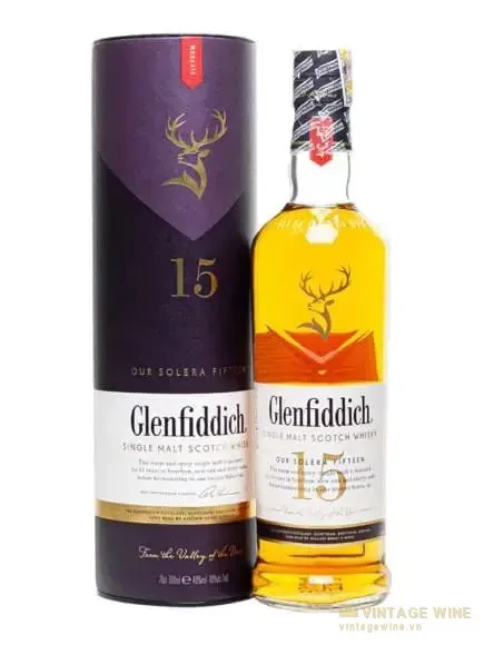 Glenfiddich 15 năm Single Malt Scotch Whisky