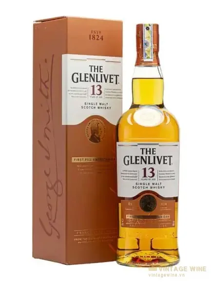 Glenlivet 13 năm - First Fill American Oak Speyside Single Malt Scotch Whisky