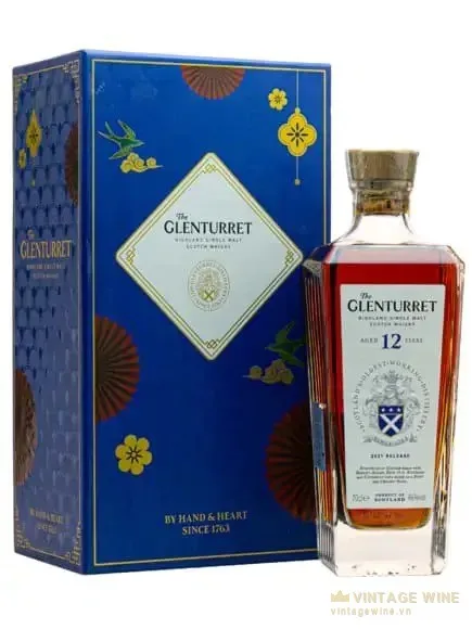 Glenturret 12 năm - Hộp quà Tết 2025