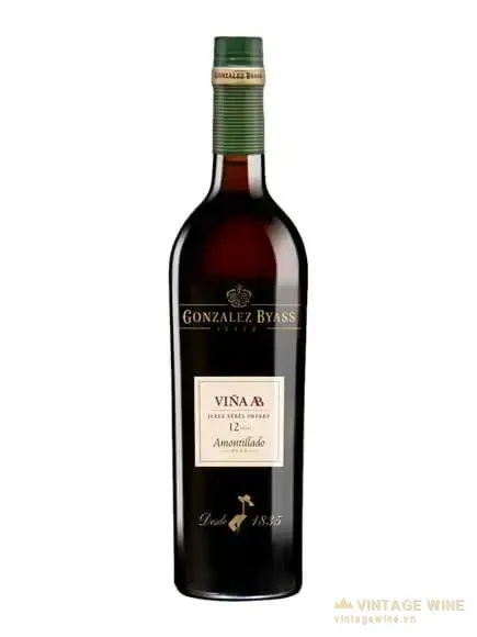 Gonzalez Byass Vina AB Amontillado Sherry - 12 năm
