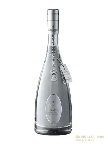 Grappa Alexander brandy chưng từ bã nho Ý