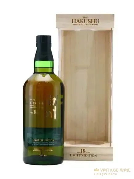 Hakushu 18 năm Limited Japanese Single Malt Whisky