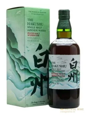 Hakushu Peated Malt Spanish Oak – single Malt Whisky Nhật, Nhật Bản, 700ml