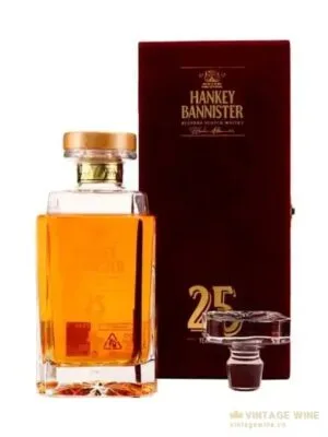 Hankey Bannister 25 năm – blended Scotch, Scotland, 700ml