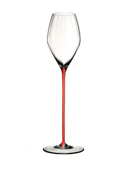 Ly Riedel High Performance Champagne Glass Red