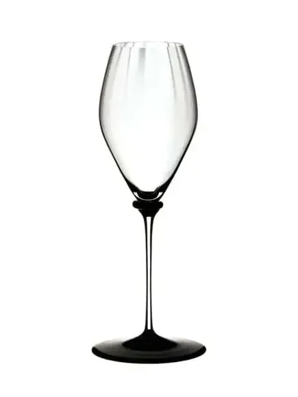 Ly Riedel Fatto A Mano Performance Champagne Black