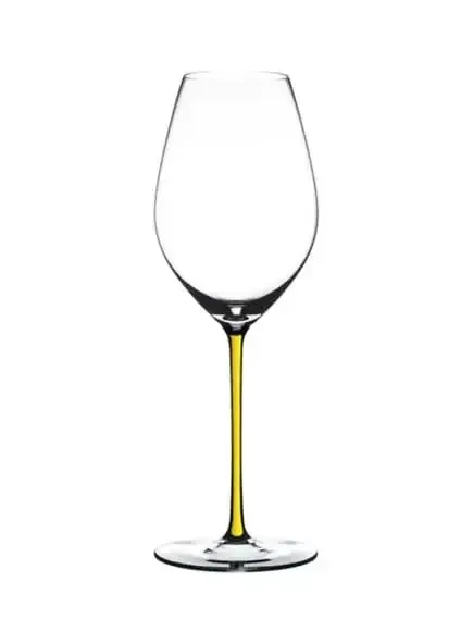 Ly Riedel Fatto A Mano Champagne Wine Glass Yellow