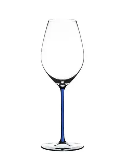 Ly Riedel Fatto A Mano Champagne Wine Glass Dark Blue RQ
