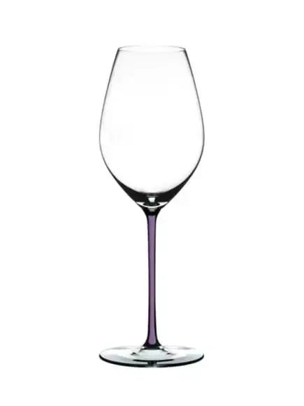 Ly Riedel Fatto A Mano Champagne Wine Glass Opal Violet RQ