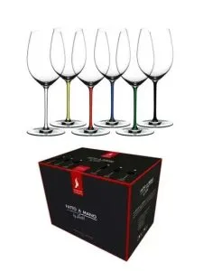 Ly Riedel Fatto A Mano Gift Set Cabernet/Merlot