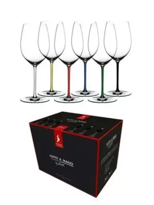 Ly Riedel Fatto A Mano Gift Set Cabernet/Merlot