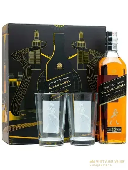 Johnnie Walker Black - Hộp quà Tết 2025