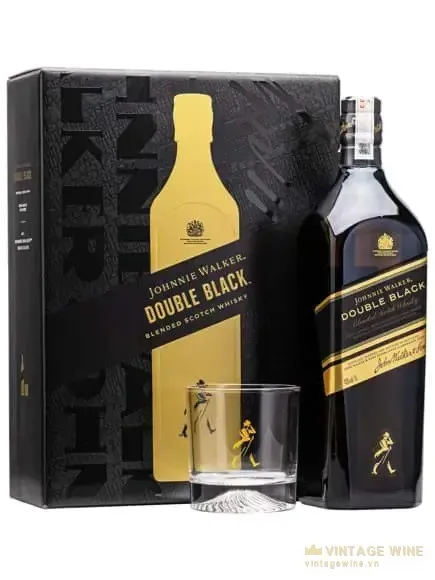Johnnie Walker Double Black 1L - Hộp quà Tết 2026