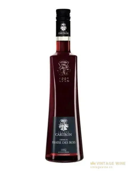 Joseph Cartron Creme de Fraise des Bois - Wild Strawberry