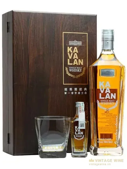 Kavalan Classic - Mẫu Tết 2025 Single Malt Whisky Đài Loan