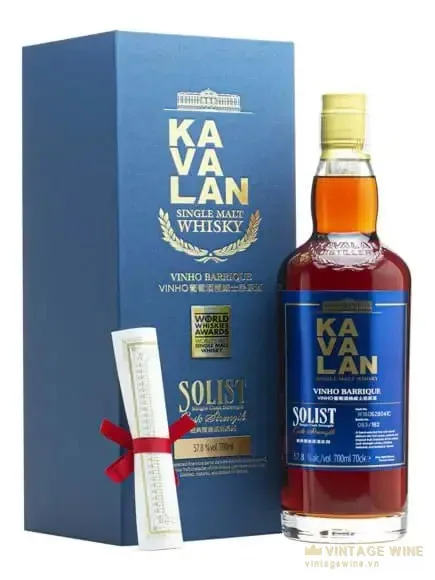 Kavalan Solist Vinho Single Malt Whisky Đài Loan