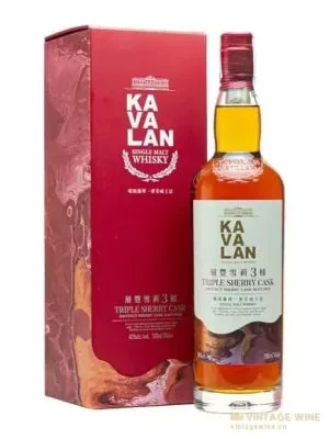 Kavalan Triple Sherry Cask Single Malt Whisky Đài Loan