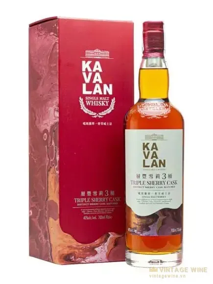 Kavalan Triple Sherry Cask Single Malt Whisky Đài Loan