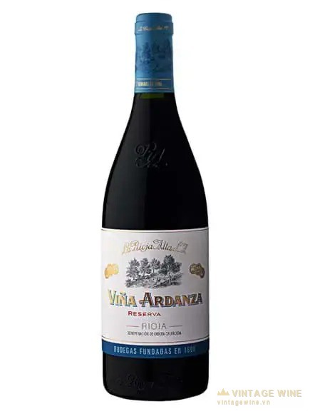 Chai La Rioja Alta Vina Ardanza Reserva, tempranillo rioja ủ lâu