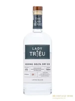 Lady Trieu Mekong Delta Dry Gin – Việt Nam, 750ml