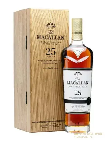 Macallan 25 năm - Sherry Oak 2023