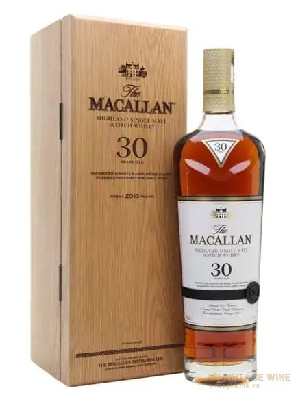 Chai Macallan 30 năm Sherry Oak Speyside single malt