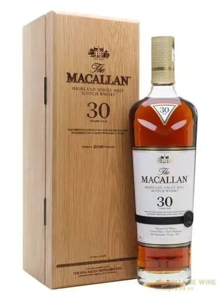 Macallan 30 năm - Sherry Oak Speyside Single Malt Scotch Whisky