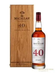 Macallan 40 năm – The Red Collection – single Malt Scotch, Speyside, Scotland, 700ml