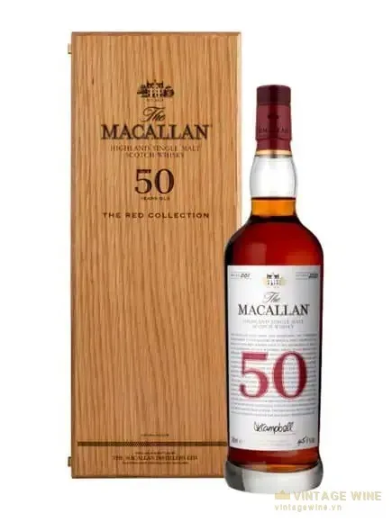 Macallan 50 năm - The Red Collection