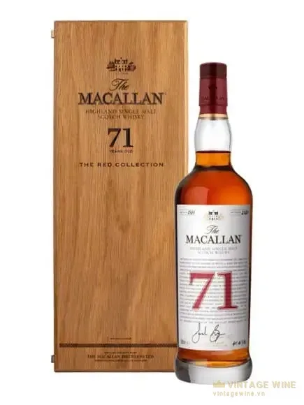 Macallan 71 năm - The Red Collection