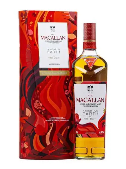 Hộp và chai Macallan A Night On Earth The First Light