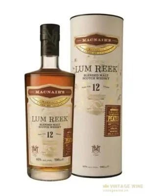 Macnair’s Lum Reek 12 năm – blended Malt Scotch, Scotland, 700ml