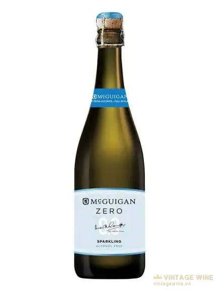 Chai vang sủi tách cồn McGuigan Zero Sparkling cho đồng nghiệp không uống rượu