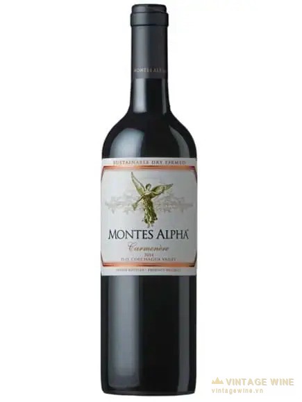 Chai vang Montes Alpha Carmenere vang Chile