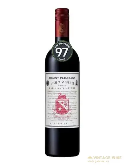 Mount Pleasant 1880 Vines Old Hill Vineyard Shiraz