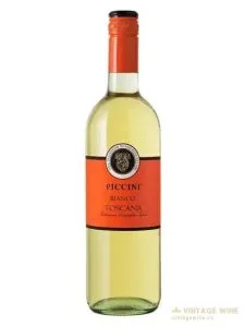 Piccini Bianco Organge Label