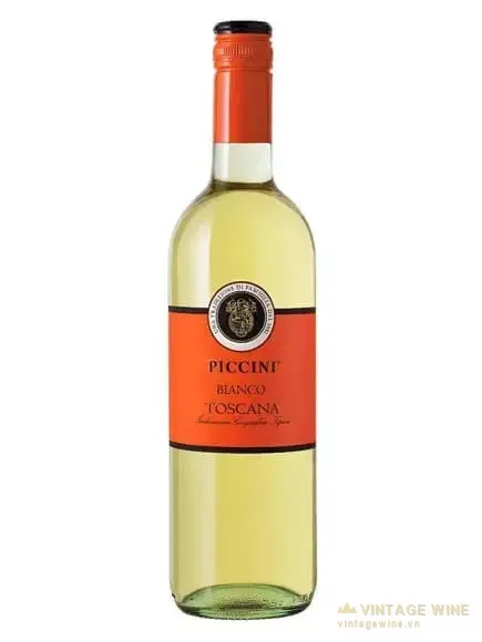 Piccini Bianco Organge Label