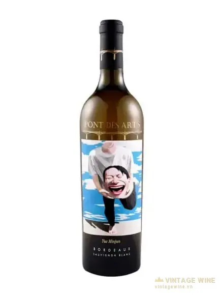 Pont des Arts Sauvignon blanc Yue Minjun Label