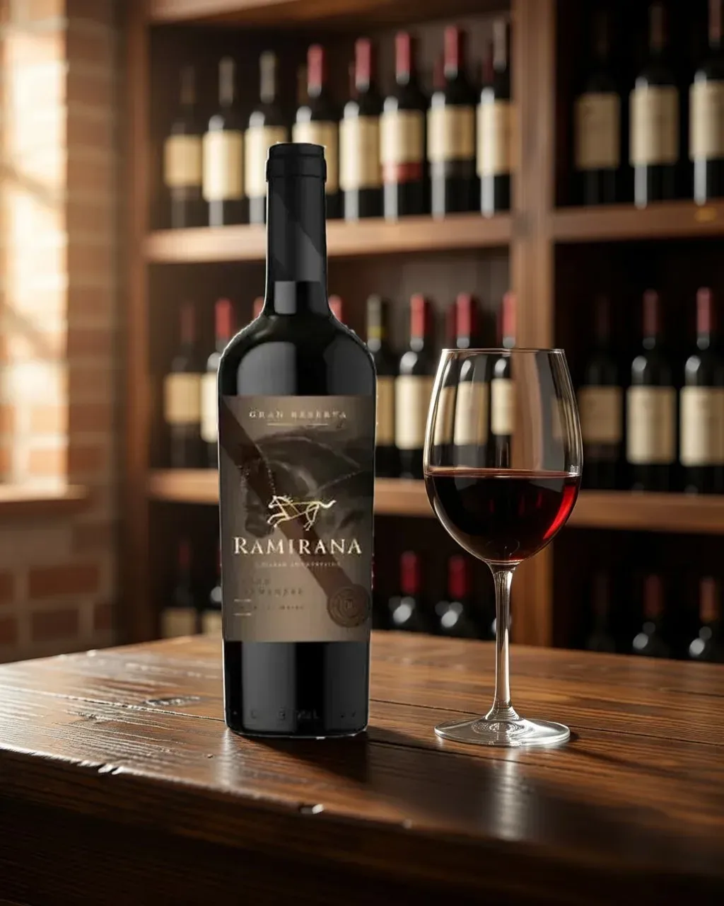 Ramirana Syrah Carmenere Gran Reserva – Maipo, Chile, 750ml (ảnh bối cảnh)