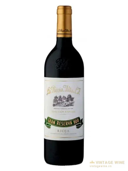 Rioja Alta Gran Reserva 904 - vang Rioja ủ lâu năm trong thùng sồi Mỹ