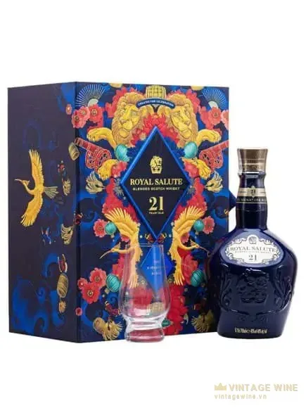 Royal Salute 21 năm - Hộp quà Tết 2026 Tết Bính Ngọ 2026
