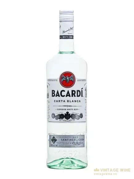 Rum Bacardi Carta Blanca 1L