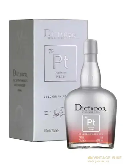 Rum Dictador Platinum