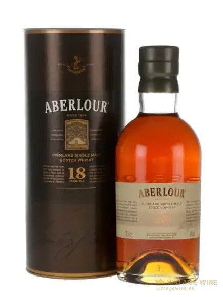 Chai Aberlour 18 năm 700ml cùng hộp