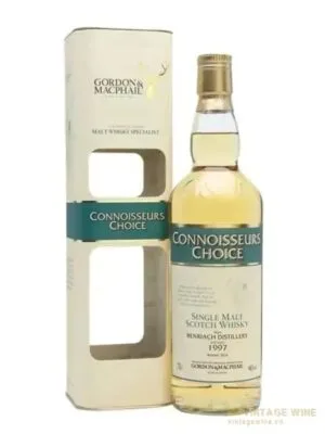 Rượu Benriach 1997 – 2016 – single Malt Scotch, Speyside, Scotland, 700ml