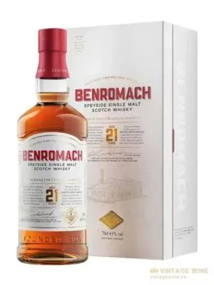 Rượu Benromach 21 năm