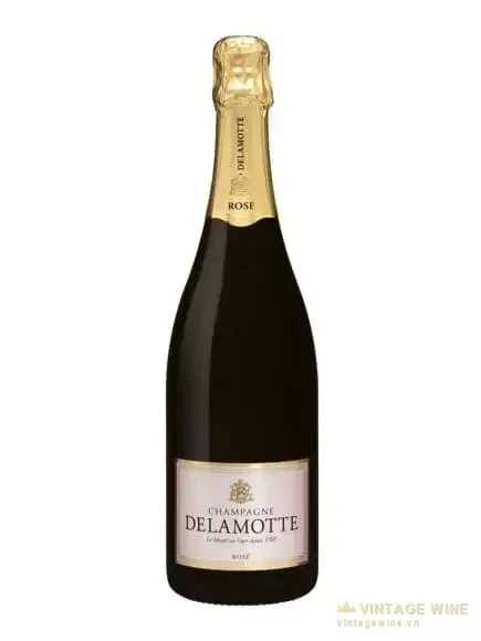 Rượu Champagne Delamotte Rose